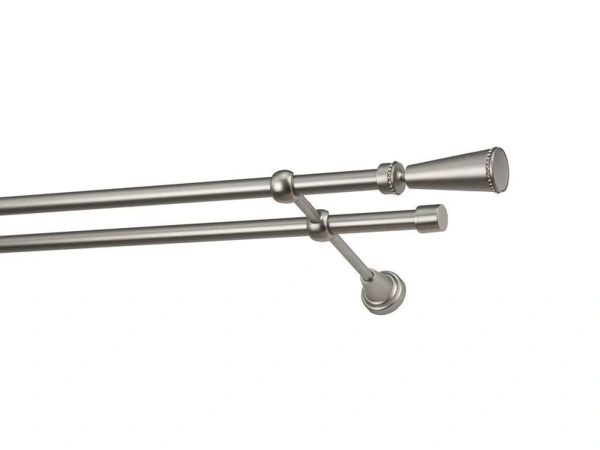 Garniže 16x16mm - dvojradové - MILANO CRYSTAL - satin 2