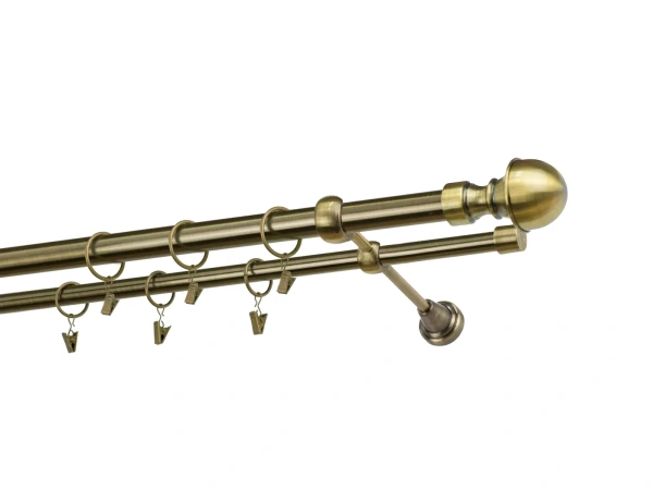 Garnýže 25x16mm - dvouřadá - BOSTON - antik