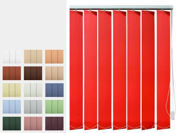 Vertikální žaluzie - látka CREPPE