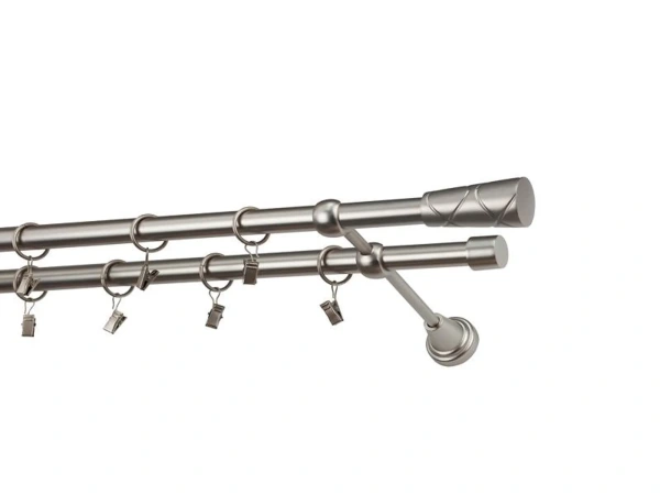 Garnýže 19x19mm - dvouřadá - TRAPEZIUM - satin