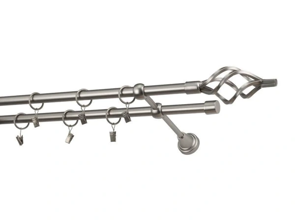 Garniže 16x16mm - dvojradové - GUĽA AZUR - satin