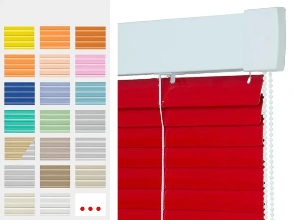 Žaluzie na okna ISSO 1 - 25mm - běžné odstíny