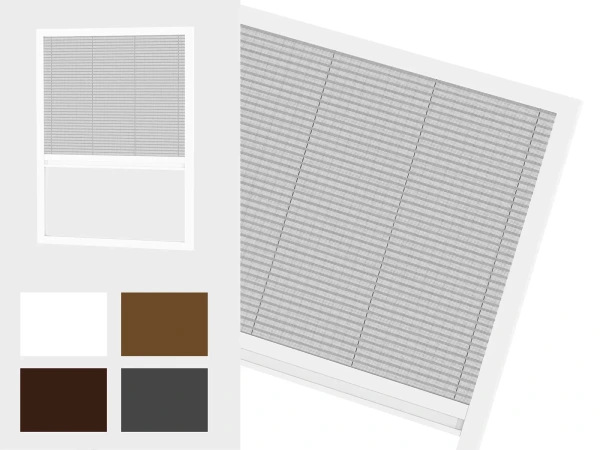 Sítě proti hmyzu na OKNO - PLISSÉ LITE LUX - běžné odstíny