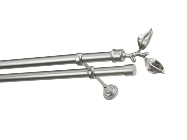 Garnýže 25x25mm - dvouřadá - LIST ROSE - satin 2