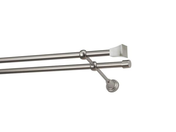 Garniže 16x16mm - dvojradové - PLUTON - satin 1