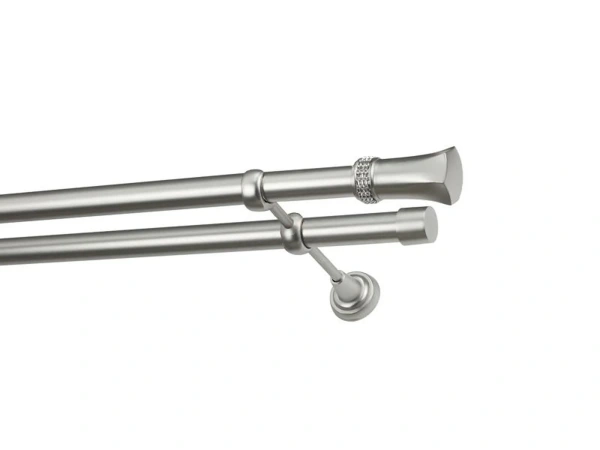 Garnýže 25x25mm - dvouřadá - PLUTON CRYSTAL - satin 2