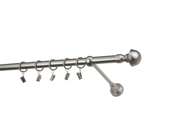 Garniže 19mm - jednoradové - BOSTON - satin