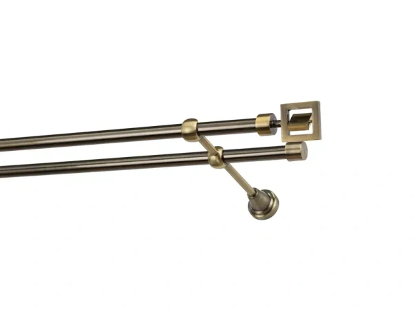 Garniže 16x16mm - dvojradové - SATURN - antik 2