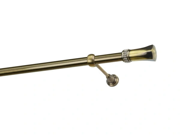 Garnýže 25mm - jednořadá - PLUTON CRYSTAL - antik 1