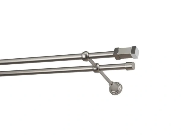 Garniže 16x16mm - dvojradové - QUADRO - satin 2