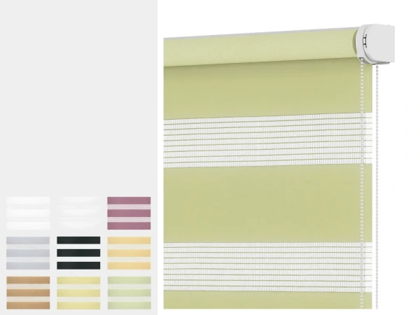 Rolety SOLID S - den a noc - látka STANDARD