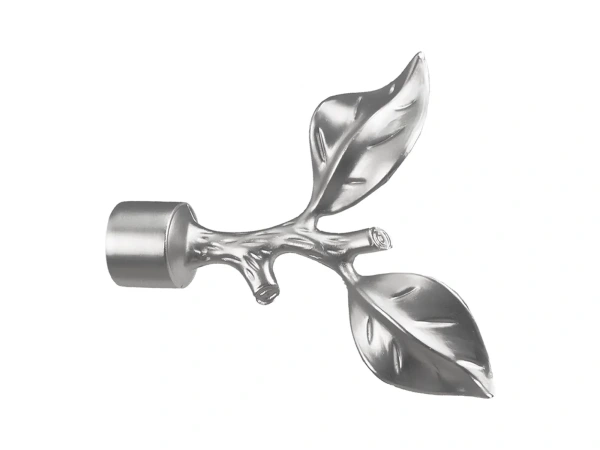 Garnýže 19mm - jednořadá - LIST ROSE - satin 2