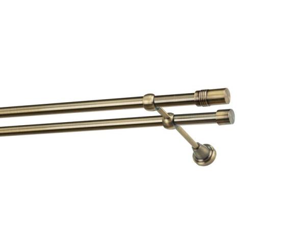 Garnýže 19x19mm - dvouřadá - CYLINDR - antik 1
