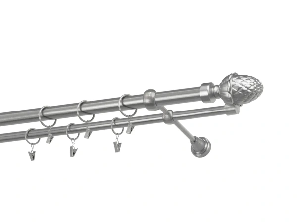 Garnýže 25x16mm - dvouřadá - ŽALUD - satin