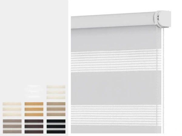 Rolety SOLID S - den a noc -  látka MIAMI