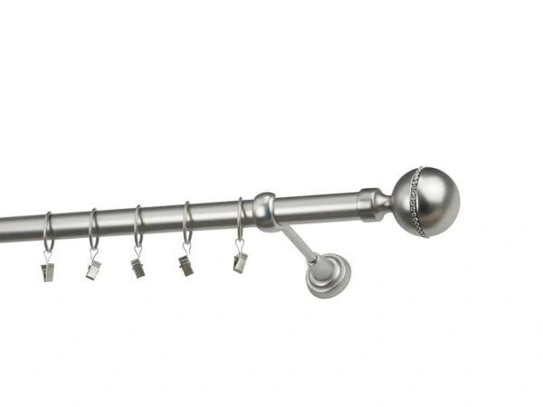 Garnýže 25mm - jednořadá - KALISTO CRYSTAL - satin