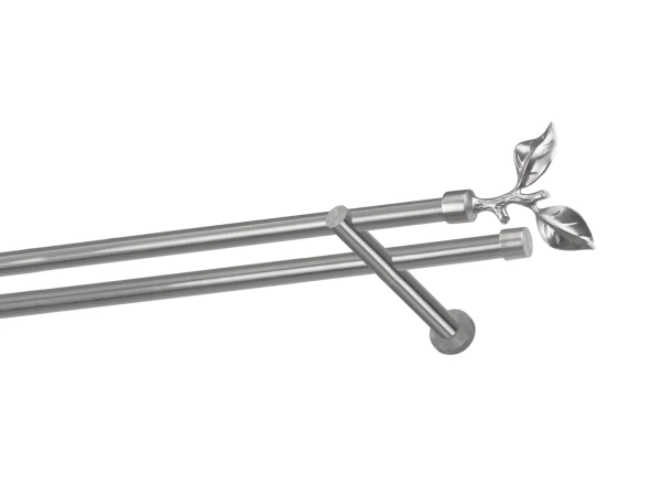 Garnýže 19x19mm - dvouřadá - LIST ROSE - satin 1