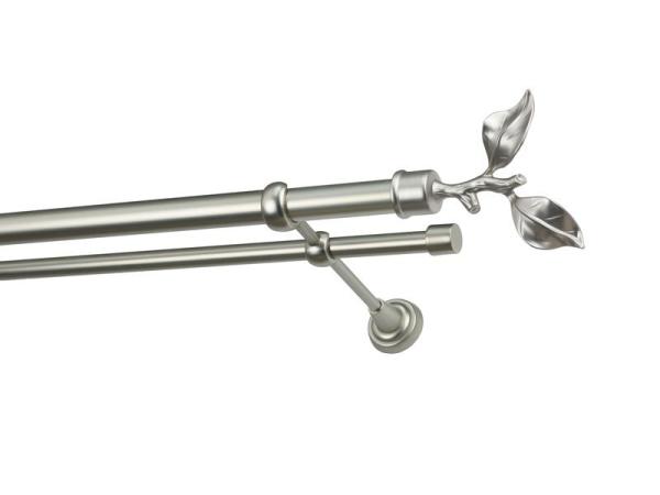 Garnýže 25x16mm - dvouřadá - LIST ROSE - satin 1