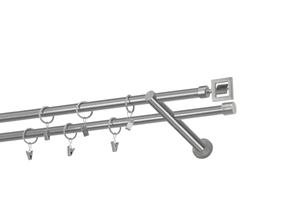 Garnýže 16x16mm - dvouřadá - SATURN - satin