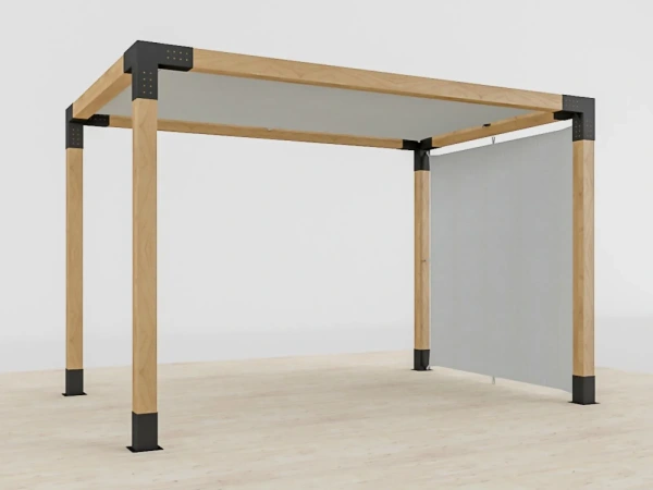 Pergola VEGAS - volne stojící na patkách - 1 sekční