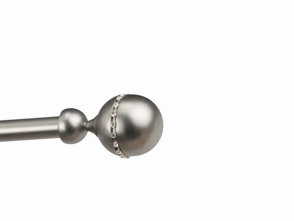 Garniže 16mm - jednoradové - KALISTO CRYSTAL - satin 8