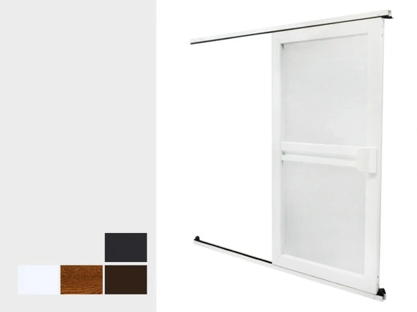 Sítě proti hmyzu na DVEŘE - posuvné - běžné odstíny