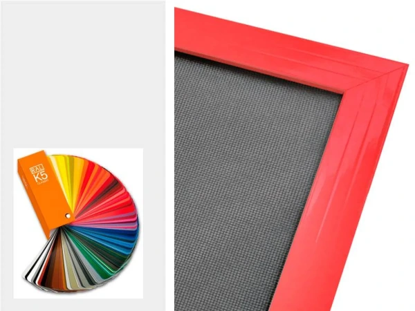 Sítě proti hmyzu na OKNO - pevné MAX - barvy RAL