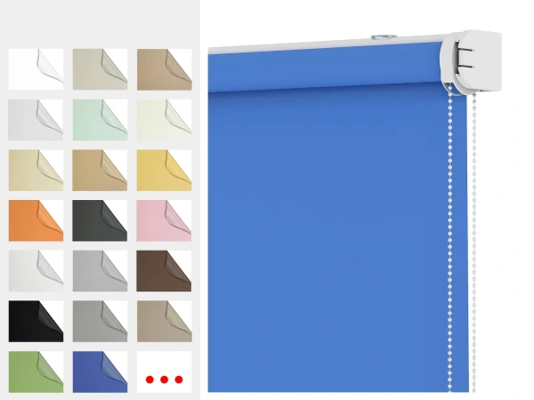 Rolety SOLID M - látka MADAGASKAR BO (zatemnující)