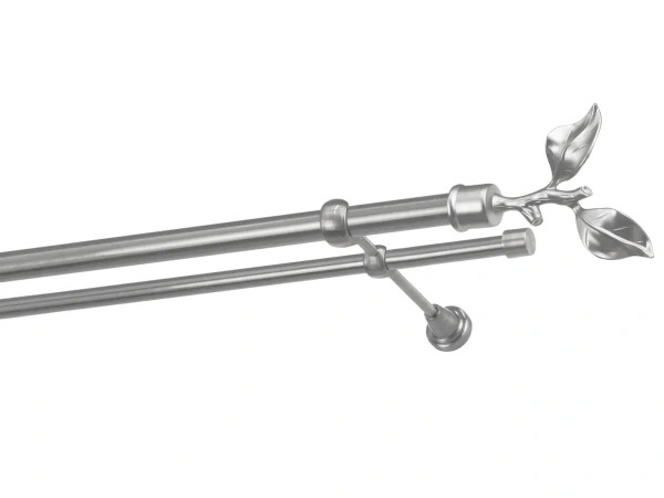 Garnýže 25x16mm - dvouřadá - LIST ROSE - satin 1