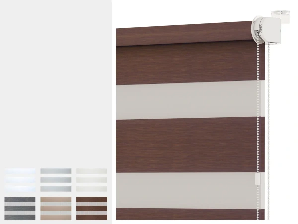 Rolety MINI - den a noc - látka EXCLUSIVE