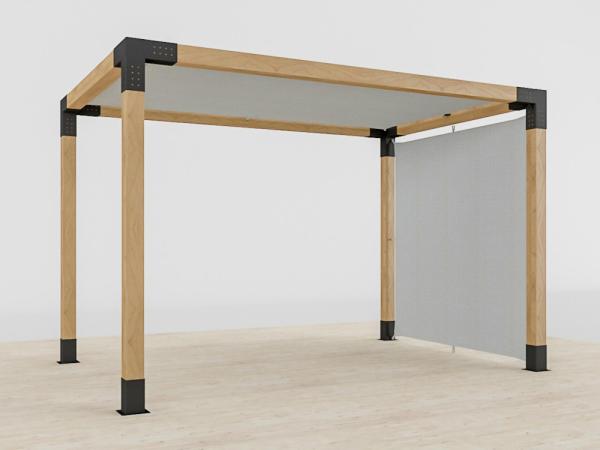 Pergola VEGAS - volne stojící na patkách - 1 sekční