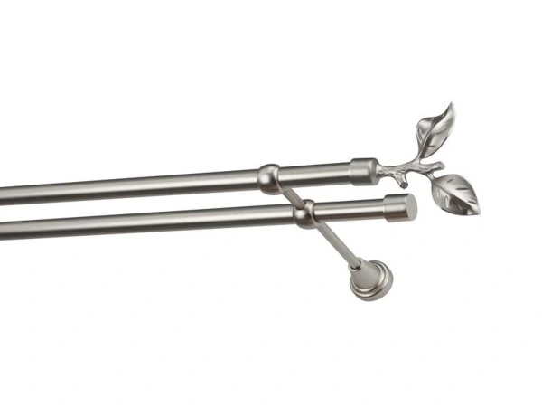 Garnýže 19x19mm - dvouřadá - LIST ROSE - satin 2