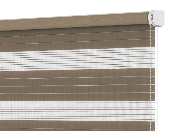 Rolety SOLID S - den a noc -  látka KRÉTA 2