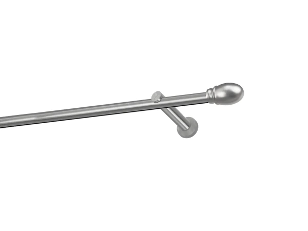 Garniža 19mm - drážková tyč - 1rad - BELUNO - satin 1