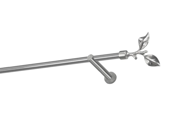 Garnýže 16mm - jednořadá - LIST ROSE - satin 1