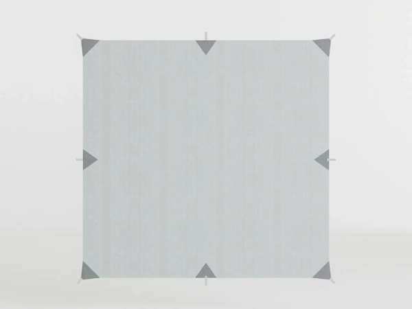 Stínicí plachta se spodním úchytem 2