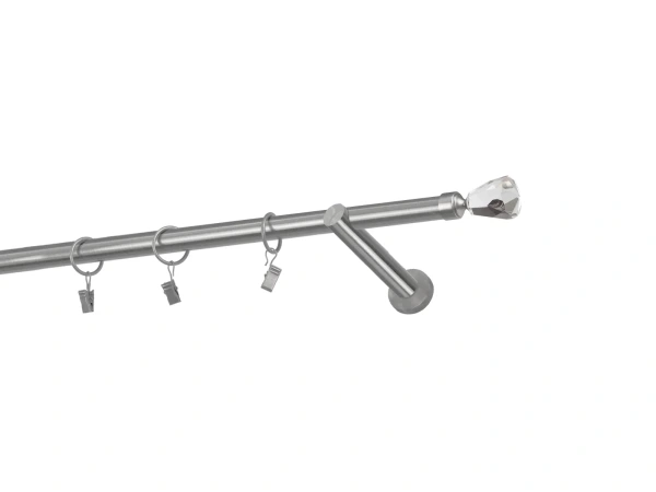 Garnýže 19mm - jednořadá - CRYSTAL CONE - satin