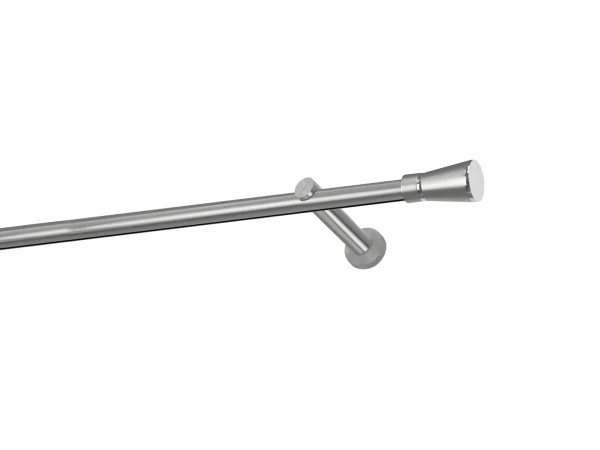 Garniža 19mm - drážková tyč - 1rad - RIMINY - satin 1