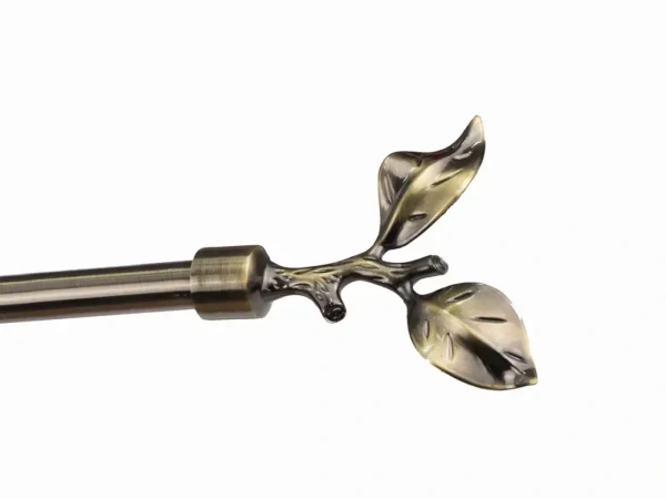 Garniže 16x16mm - dvojradové - LIST ROSE - antik 10