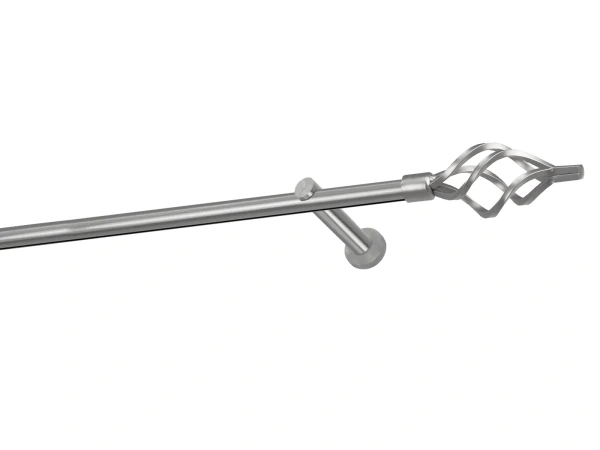 Garniža 19mm - drážková tyč - 1rad - GUĽA AZUR - satin 1