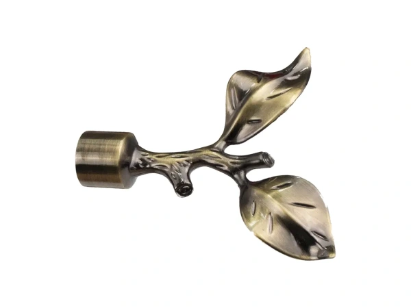 Garnýže 16x16mm - dvouřadá - LIST ROSE - antik 2