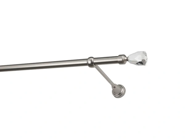 Garniže 19mm - jednoradové - CRYSTAL CONE - satin 2