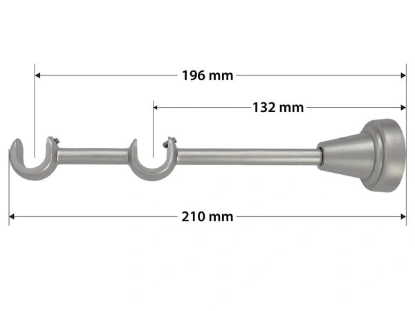 Garnýže 16x16mm - dvouřadá - SIGMA - satin 4