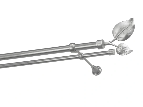 Garnýže 25x16mm - dvouřadá - LIST VELIKÝ satin 1