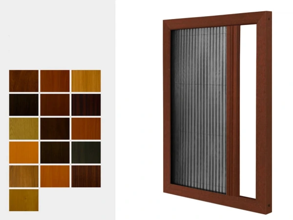 Sítě proti hmyzu na DVEŘE - PLISÉ jednostranné - renolit