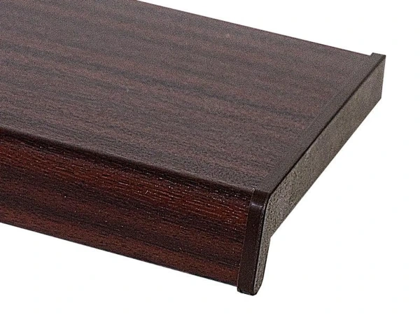 Vnitřní parapety PVC - mahagón