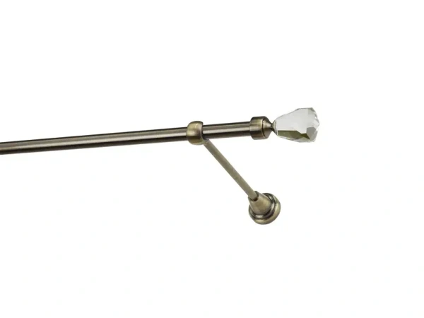 Garniže 16mm - jednoradové - CRYSTAL CONE - antik 2