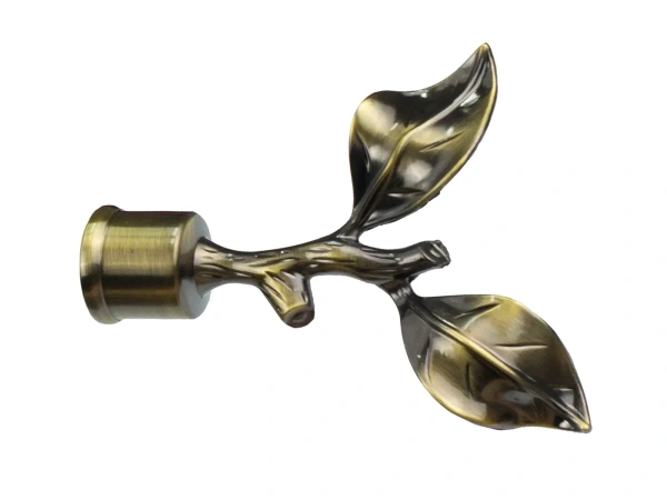 Garnýže 25x16mm - dvouřadá - LIST ROSE - antik 2