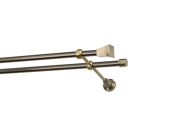 Garniže 16x16mm - dvojradové - PLUTON - antik 2