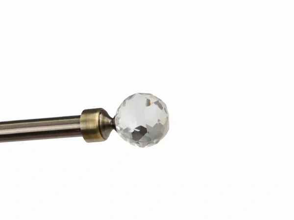 Garniže 16x16mm - dvojradové - GUĽA CRYSTAL - antik 10